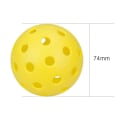 Miniatyrbild 4 av 4: 5 stycken lysande pickleballs, 40 hål utomhus lysande pickleba