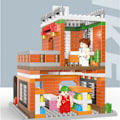 Miniatyrbillede 3 af 3: ##/Byggeklodser mini by gadescene, convenience store, 617 stykker##/