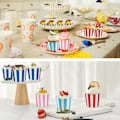 Miniatyrbillede 4 af 5: 50 stk. Blå Papir Cupcakes til Fødselsdag Bryllup Fest