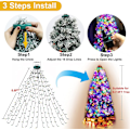 Miniatyrbilde 1 av 5: Lysende Juletrekrans 280 LED, LED Juletrekrans