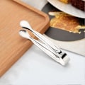 Miniatyrbillede 5 af 5: 2 stk. Kaffesukker-tænger i rustfrit stål Grill BBQ Clip Klemme Køkkenværktøj C010.