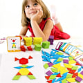 Miniatyrbild 5 av 5: Träpussel - Montessori Leksaker - Klassiska Pedagogiska Leksaker - 155 Geometriska Former