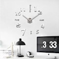 Miniatyrbillede 3 af 4: ##/Væg ur DIY 3D vægur moderne design akryl (lydløs) lysende ur##/