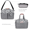 Miniatyrbillede 5 af 6: ##/Babyble Changingtaske, Multifunktionel Vandafvisende Babyble Changingtaske##/
