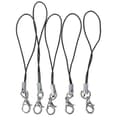 10 st Nyckelband Nyckelring För USB-minne Rem Svart Hfmqv