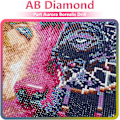 Miniatyrbillede 3 af 5: ##/30*40cm, 5D diamantmaleri kit, vild ulv##/