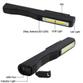 Miniatyrbilde 3 av 5: Laderbar LED arbeidslys, 2 stk 350 lumen COB mekanikerlys