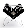 Miniatyrbilde 4 av 6: ##/Bærbar Kullgrill, Sammenleggbar Kullgrill for Piknik##/