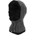 Pikkukuva 1 / 5: ##/2-in-1 Lämmin Fleece-Neulehattu - Harmaa Kaulahuivin ja Korvienlämmittimen kanssa Pyöräilijälle##/