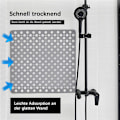 Miniatyrbillede 5 af 6: ##/Antislip måtte firkantet brusematte, 53 x 53 cm##/