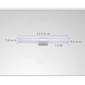 Miniatyrbilde 4 av 5: LED vegglampe speil baderom metall glass E14 lampe baderom lys
