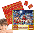Miniatyrbillede 6 af 6: ##/Julepuslespil, 1008 brikker Julepuslespil, 24 dage##/
