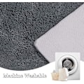 Miniatyrbillede 3 af 5: ##/Badeværelsesmåtte, Lille Kvartcirkel Rundt Brusebadsmåtte, Mikrofiber##/