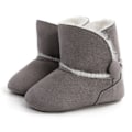 Miniatyrbilde 4 av 6: ##/11CM Fôrede Lær Barneboots Baby Boots Sko Polstret Varme##/
