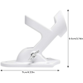 Miniatyrbillede 1 af 5: Hvid Justerbar Flagstangstøtte Flag Holder Aluminium Flagstang