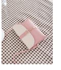 Lille crossbody taske (pink) med hjortevedhæng, PU læder kryds