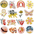 Miniatyrbild 1 av 5: ##/16 styck sommar-broderade strykmärken, kan användas för##/