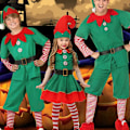 Miniatyrbild 4 av 6: ##/4-pack barnkläder med gröna ränder för jul##/