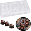 Miniatyrbillede 3 af 5: Transparent Chokoladeform, Klar Plastik Slikform, Til