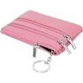 Miniatyrbillede 5 af 5: (pink) Kvinders Ægte Læder Møntpung Mini Pung Pengepung