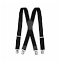 Miniatyrbillede 1 af 4: ##/Mænds krydsbånd med firkantede clips - Sort, Workwear Tort##/