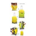 Miniatyrbild 2 av 2: Elastiskt Resväska Skydd, Resväska Trolley Case Skyddande Väska