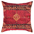 Pikkukuva 2 / 5: ##/(4 kpl) punainen kukka tyynynpäällinen 45*45cm##/