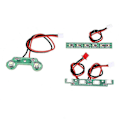 Miniatyrbild 3 av 5: Wltoys 284161 1/28 RC Bil Reserv LED Ljus Strålkastare Set 2552 Fordonsmodeller Reservdelar Tillbehör