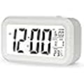 Miniatyrbild 1 av 5: ##/Vit digital väckarklocka med LED-display##/