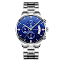 Miniatyrbillede 1 af 6: ##/Kvarts ur mænds ur chronograph mænds vandtæt analogt armbåndsur##/