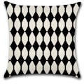 Miniatyrbild 4 av 5: ##/(4 st) Geometriska kuddfodral 45*45cm##/