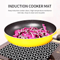 Miniatyrbild 3 av 5: Induktionshäll Mat Högtemperaturbeständig Brandsäker Vattentät Skydd Induktionshäll Skyddsmatta Kökstillbehöriang C