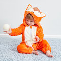 Miniatyrbillede 1 af 4: ##/Fox Børnebadekåbe, Plys Badekåbe til Baby, Dreng/Pige med H##/