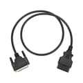 Diagnostisk OBD2 Hane till DB25 Hane Kabeladapter 16Pin 102cm/40in Ersättning för SBB V33 Nyckelprogrammerare