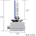 Miniatyrbillede 1 af 3: Xenon-lamper, D3S 6000K, 2-pak, Sølv