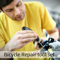 Miniatyrbillede 2 af 4: Lommereværktøj til cykel - 16 værktøjer, cykel dæk reparationskit, [240g Ultralig