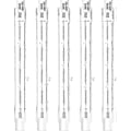Pikkukuva 1 / 5: 5 kpl R7s 118mm 400w Halogeenilamppu Kynäpolttimo Himmennettävä AC 220-240v 7500lm J118 Lineaarinen Halogeenispotti