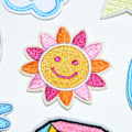 Miniatyrbillede 4 af 5: ##/Pakke med 28 brodererede stofpatches##/