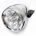 Pikkukuva 1 / 5: Vintage 7 LED -polkupyörän ajovalo, retro polkupyörän etuvalo, naarmuuntumaton kiinnikkeellä