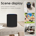 Miniatyrbild 4 av 5: ##/Vattentät Bluetooth-högtalare för utomhus - Svart, Cylinder Dazzle Col##/