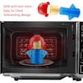 Miniatyrbillede 4 af 5: 4 stk. Rengør Mikrobølgeovne UDEN DETERGENT
