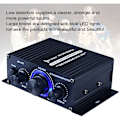Miniatyrbillede 4 af 5: ##/Mini DC 12V HiFi Audio Forstærker Bærbar Dobbeltkanal Ster##/