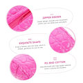 Miniatyrbilde 4 av 5: ##/Neglepute håndstøtte, vaskbar, PU-lær, avtakbar, rosa##/