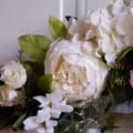 Dørkrans, Kunstige Blomster Peonkrans - Fire Sæsoner Fron