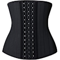 Miniatyrbillede 1 af 5: ##/Kvinders slankende skede flad mave latex slankende korset talje træner sport formende krop##/