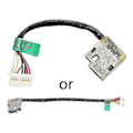 Miniatyrbilde 1 av 5: For DC Strømkontakt Socket Plugg Ladeport Med Kabel For HP Pavilion X360