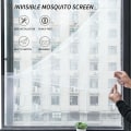Miniatyrbild 2 av 5: 3 stycken 1,3 x 1,5 m, självhäftande justerbar myggnät, Invi