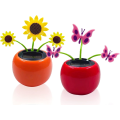 Miniatyrbild 1 av 5: Solcellsdriven Dansande Blomma, Solcellsdriven Bildocka Bildekoration, Solcellsdriven Bil F