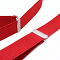 Miniatyrbillede 3 af 4: ##/Mænds krydsbånd med firkantede clips - Sort, Workwear Tort##/