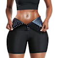 Miniatyrbild 6 av 6: ##/Damshorts Shapewear Högmidjade Shorts för Kvinnor Viktminskning Byxor Perfekt för Slankning Fitness Jogging Yoga##/